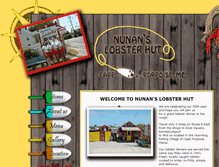 Tablet Screenshot of nunanslobsterhut.com